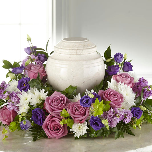 Blooming Sympathy Cremation Adornment –  Simply Gorgeous Flowers, Harvey LA