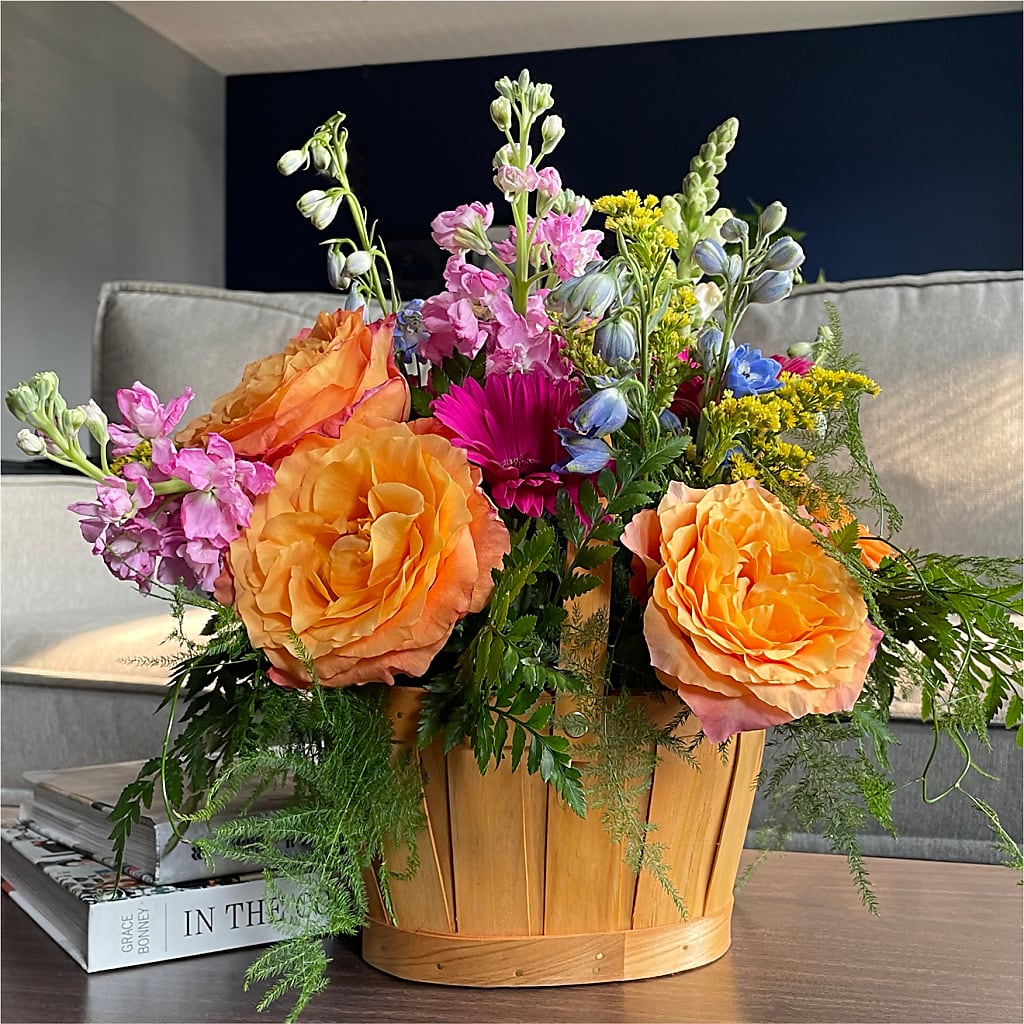 Garden of Life Basket –  Simply Gorgeous Flowers, Harvey LA
