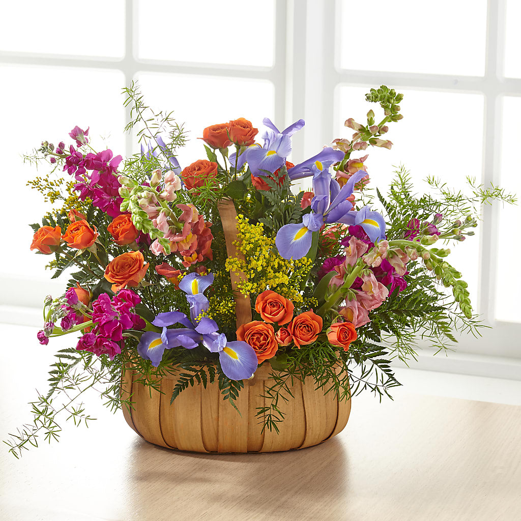 Garden of Life Basket –  Simply Gorgeous Flowers, Harvey LA