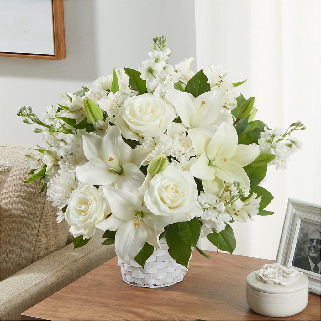 Peaceful Reflections Arrangement –  Simply Gorgeous Flowers, Harvey LA