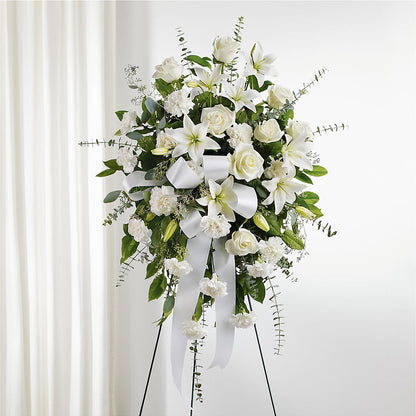 With Care Standing Spray –  Simply Gorgeous Flowers, Harvey LA