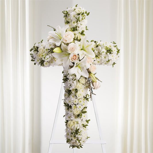 Spiritual Guidance Standing Spray –  Simply Gorgeous Flowers, Harvey LA