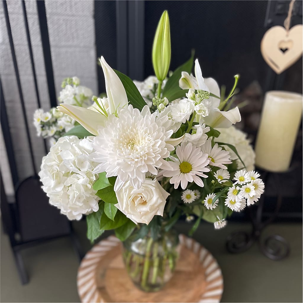 Classic Ivory – A Florist Original –  Simply Gorgeous Flowers, Harvey LA