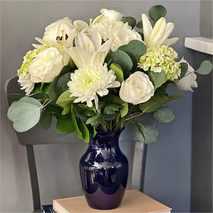 Snowy Dreams Bouquet –  Simply Gorgeous Flowers, Harvey LA