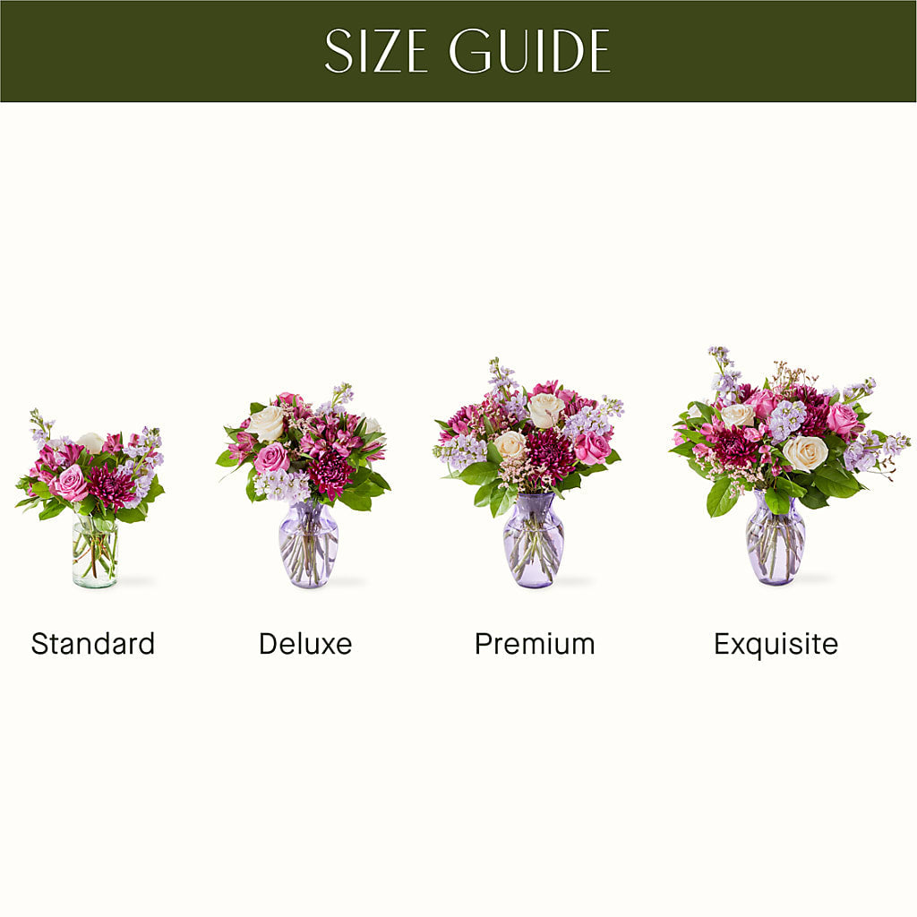Amethyst Dreams Bouquet –  Simply Gorgeous Flowers, Harvey LA