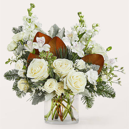 Fresh Snowfall Bouquet –  Simply Gorgeous Flowers, Harvey LA