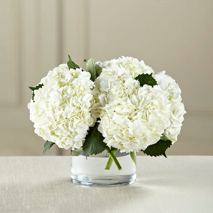 White Hydrangea Bouquet –  Simply Gorgeous Flowers, Harvey LA